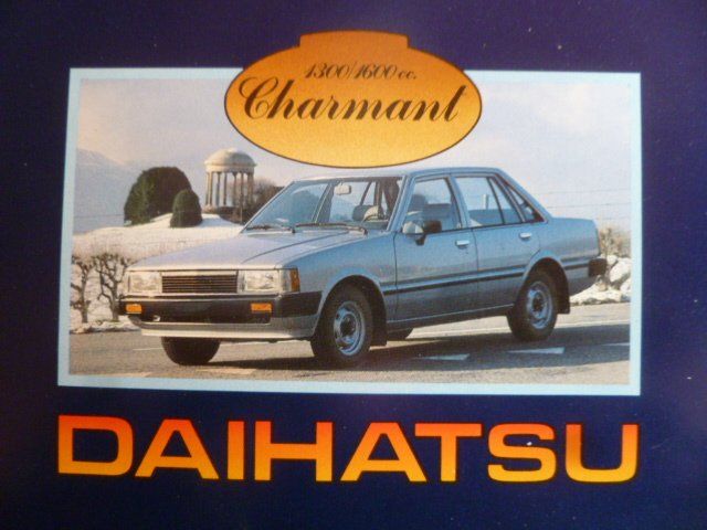 Daihatsu Documenti: Daihatsu Charmant Prospekt 1987 – Usato da Zofingen venduto da sosalinos01 8