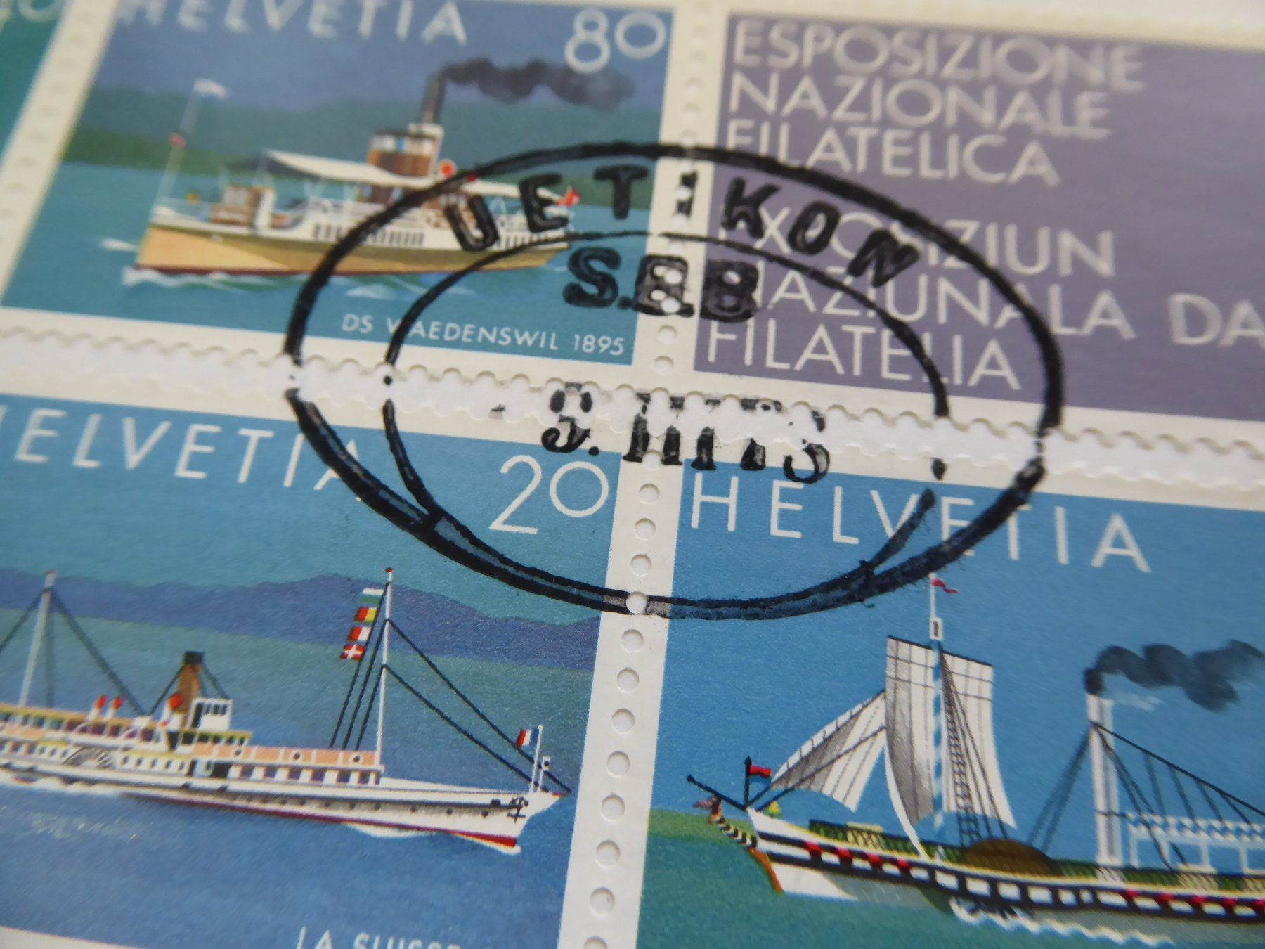 Tutti i francobolli: TOP Auswahl LEMANEX mit SBB Stempel - raaaar – Usato da Rothrist venduto da swisstools 1