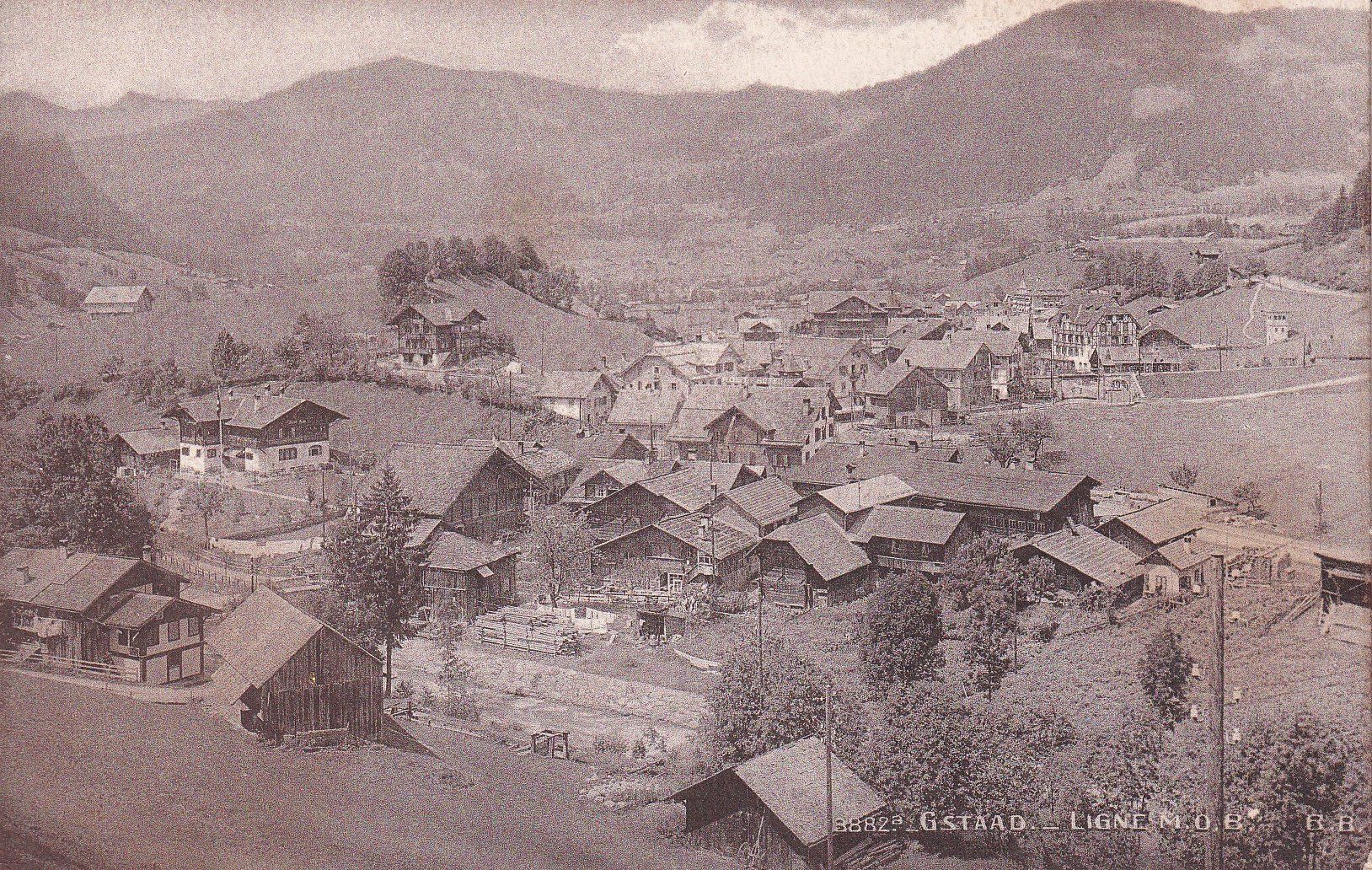 Cartes postales: Gstaad   BE – D'occasion à Brig par Valcards54