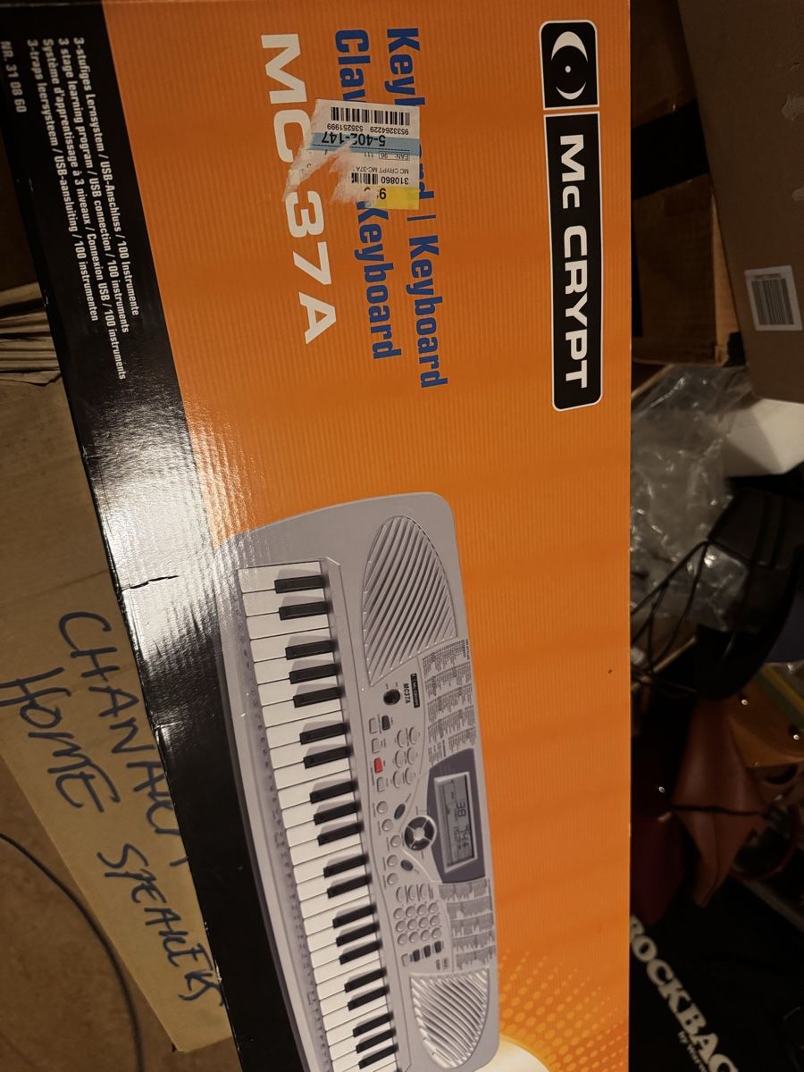 Strumenti musicali: Home Keyboard Mc Crypt MC 37 A NEU – Nuovo (secondo la descrizione) da Wabern venduto da Sunlight777 1