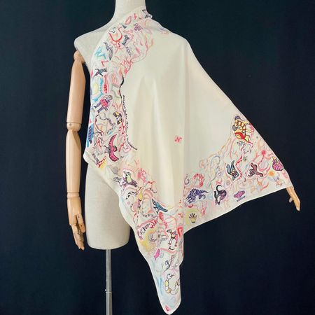 NIKI DE SAINT PHALLE Silk Scarf