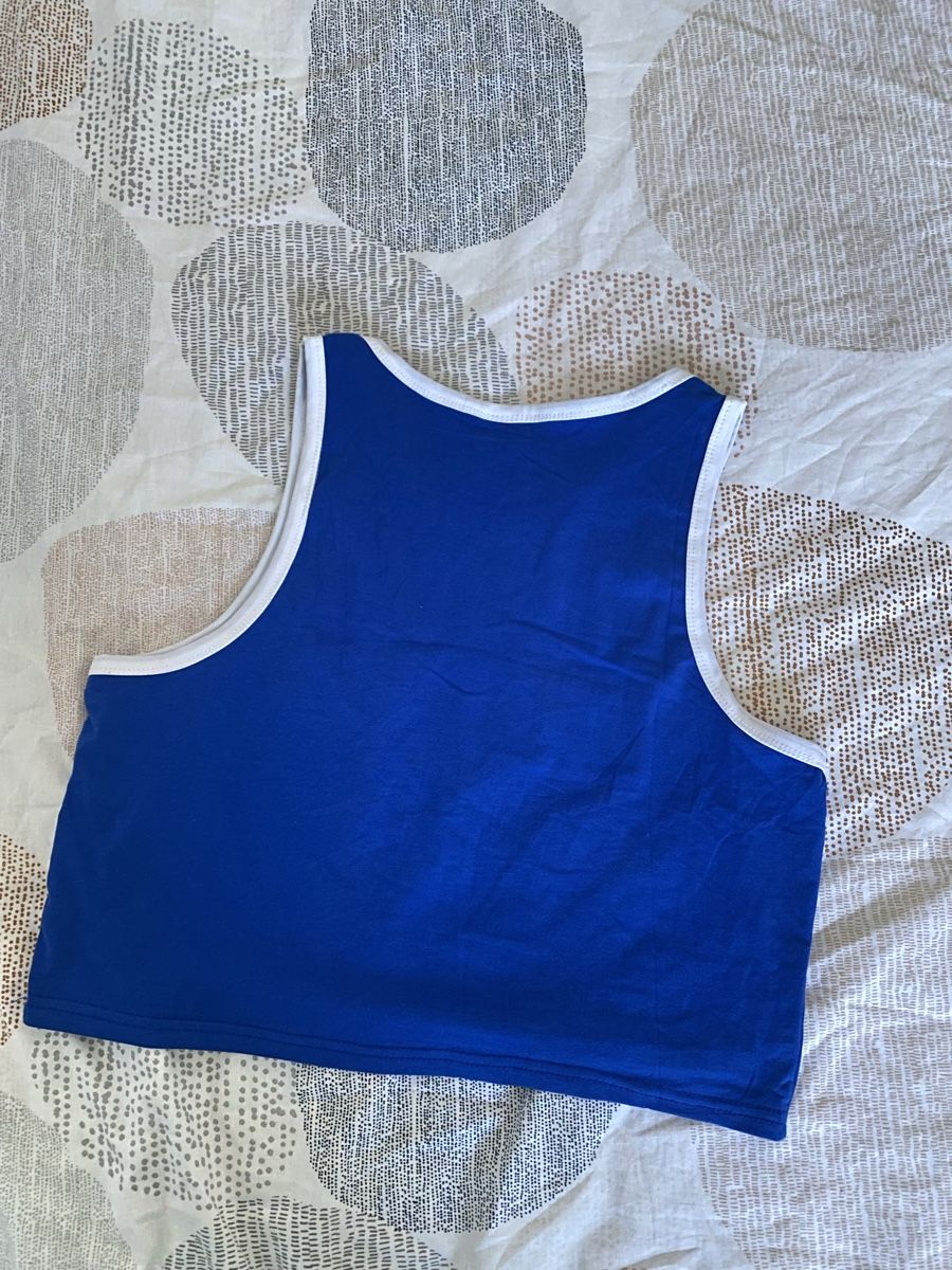 T-Shirts: Débardeur bleu - Cabo Verde - taille L – Neu und originalverpackt aus Delémont von Emi-98 2