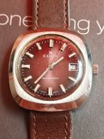 Edox Fumé Dial 37mm 70ies Vintage