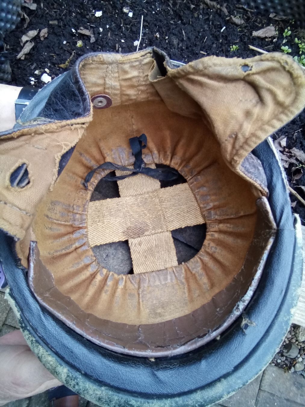 Antike Kleidung: Motorrad Helm – Gebraucht aus Buch am Irchel von Alano2 4