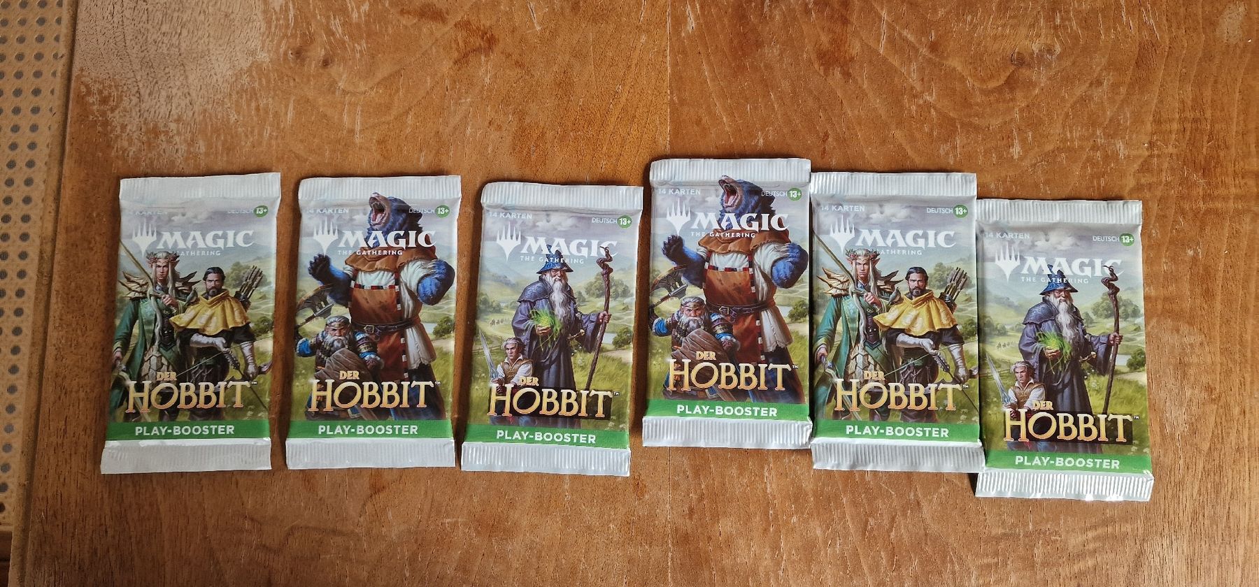 Cartoline: 6 Der Hobbit Booster – Nuovo e nell'imballaggio originale da Zürich venduto da yoooh