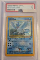 Pokemon Karte - Articuno Holo - Fossil - Top Zustand! PSA 5