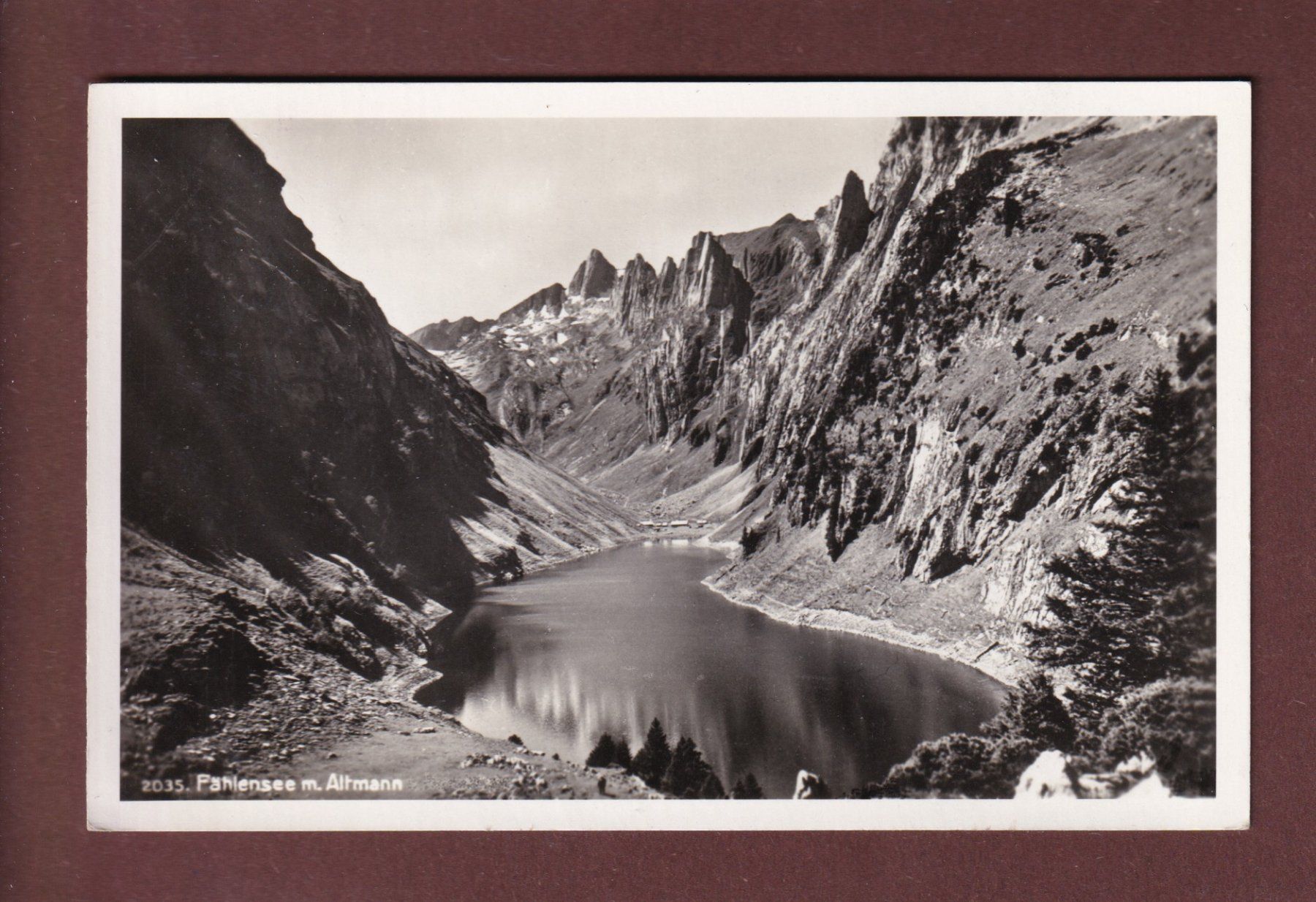 Ansichtskarten: FÄHLENSEE - Altmann - 1940 – Gebraucht aus Pully von nicecards-shop