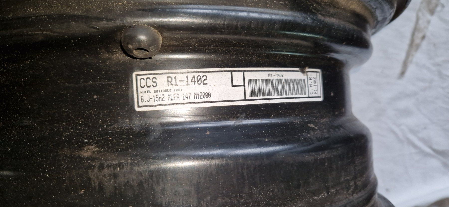 Alfa Romeo Cerchioni: STAHLFELGEN 4 STK Alfa Romeo 147 – Usato da Enggistein venduto da Lehmannnn 2