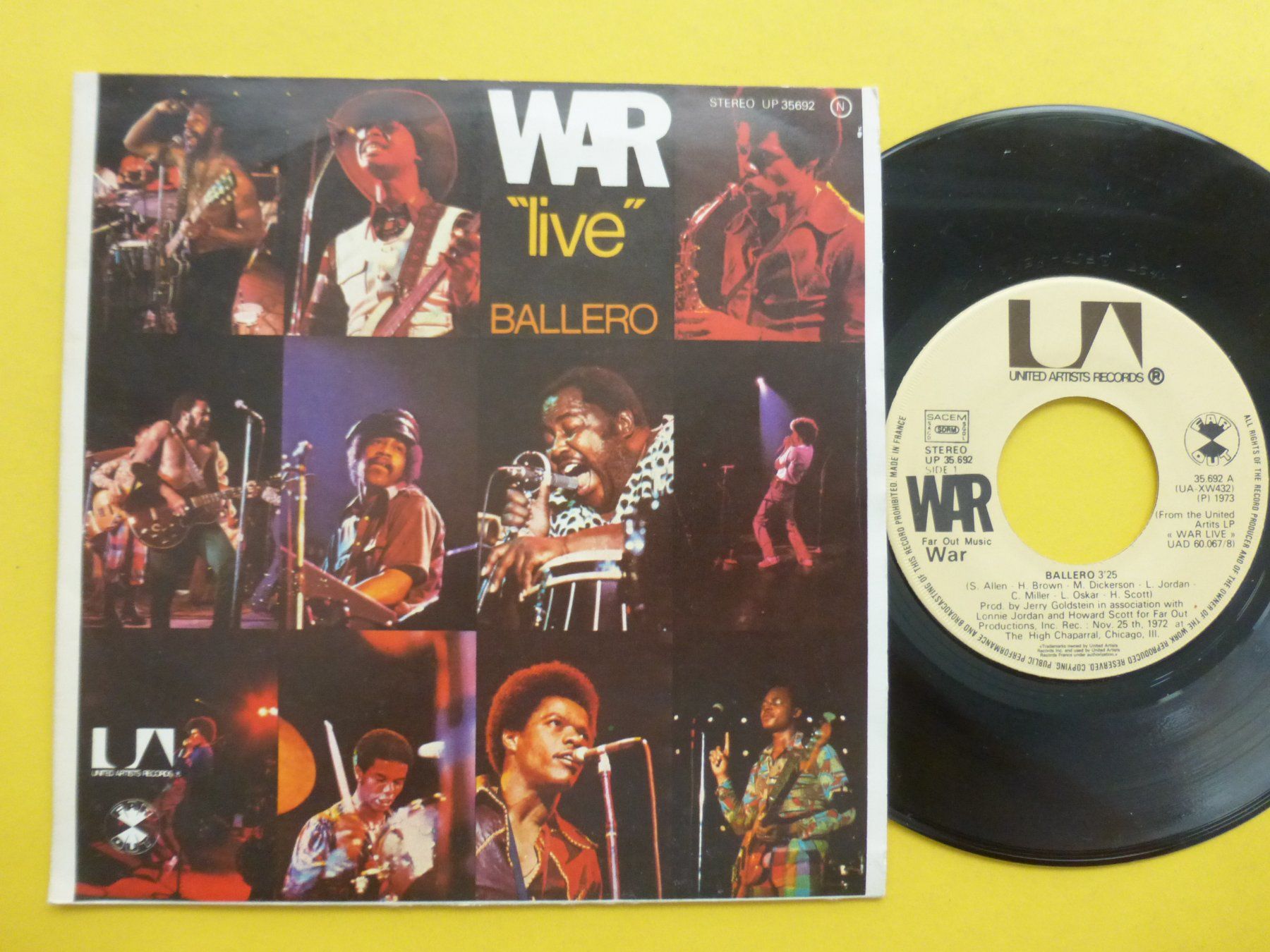 Dischi in vinile: War – Ballero – Usato da Zürich venduto da Swiss57