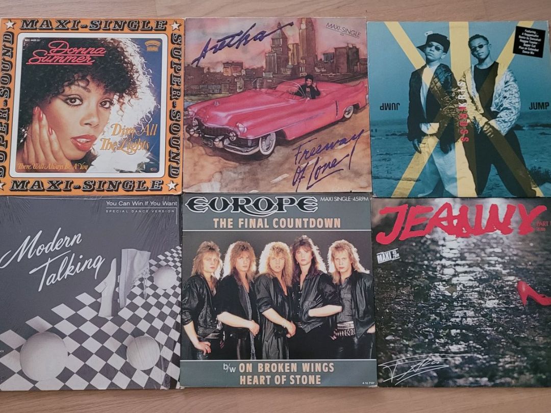 Dischi in vinile: 6 Maxis Divers – Usato da Martigny venduto da MZ-67