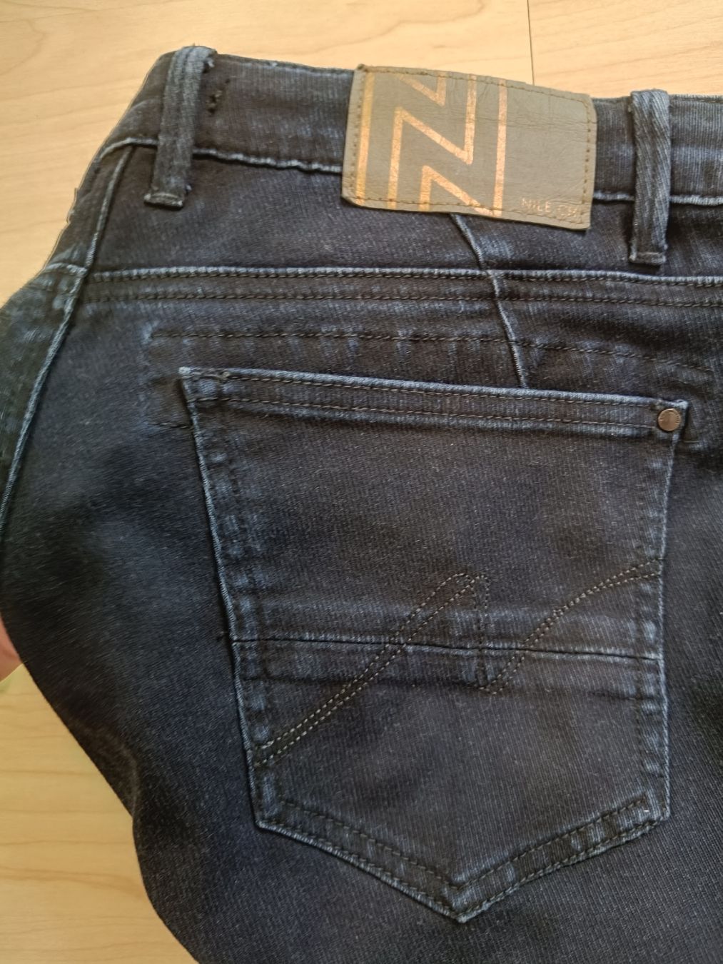 Nile Pantaloni: Nile Hose, dunkelblau - Neu! – Nuovo (secondo la descrizione) da Adliswil venduto da Vimovi 3