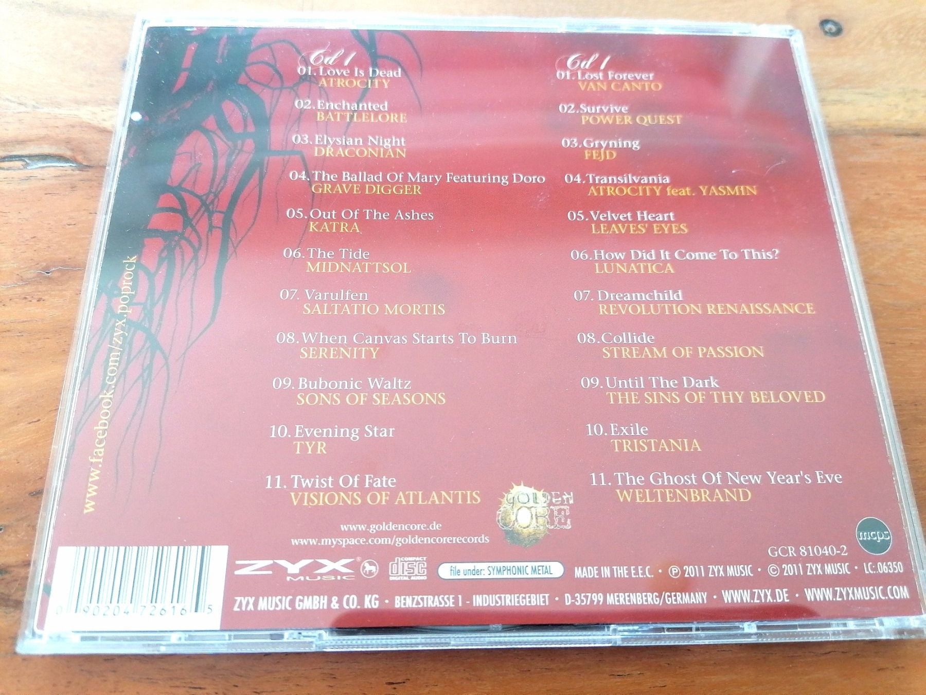 CD: Symphonic Metal / Gothic Rock – Usato da Fällanden venduto da Bengel1967 1