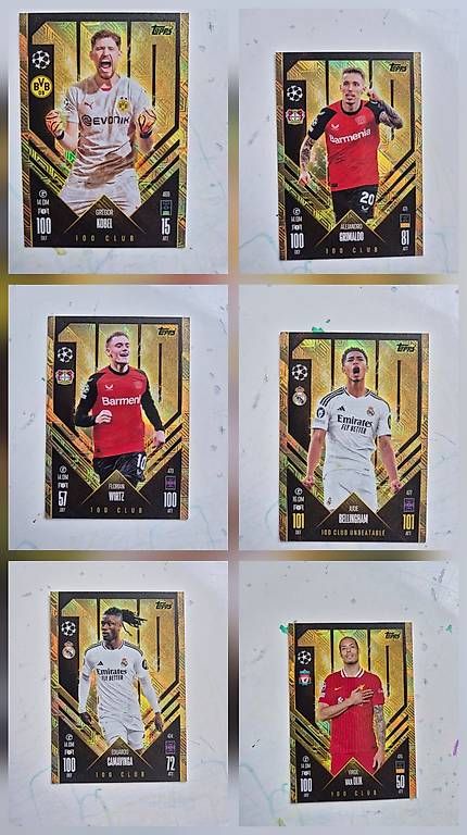 Carte collezionabili: Diverse Topps Fussballkarten – Usato da Altishofen venduto da nicce1984