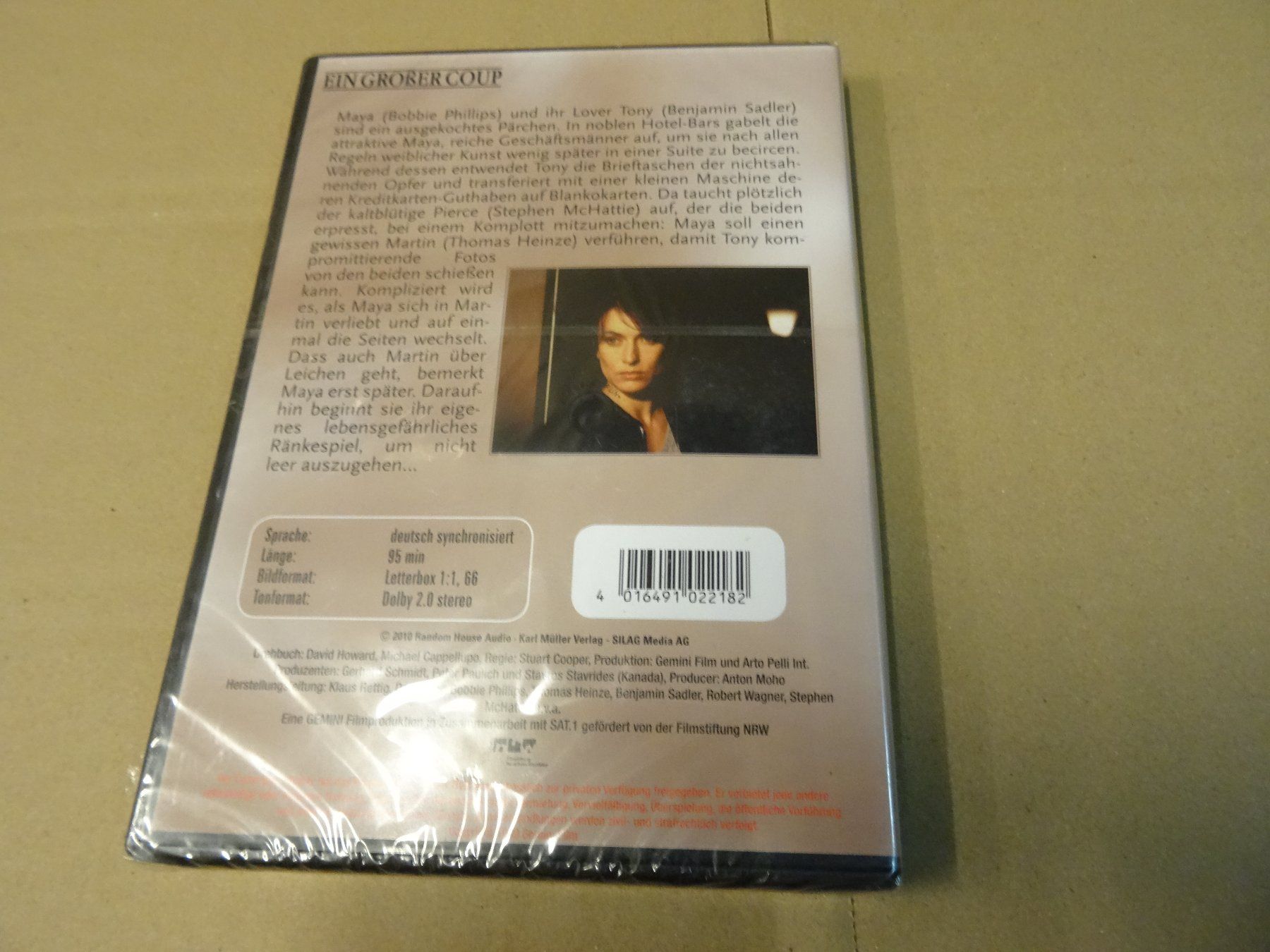 Tutti i DVDs: Ein grosser Coup DVD NEUWARE – Nuovo e nell'imballaggio originale da Olten venduto da Disc-Verkauf 1