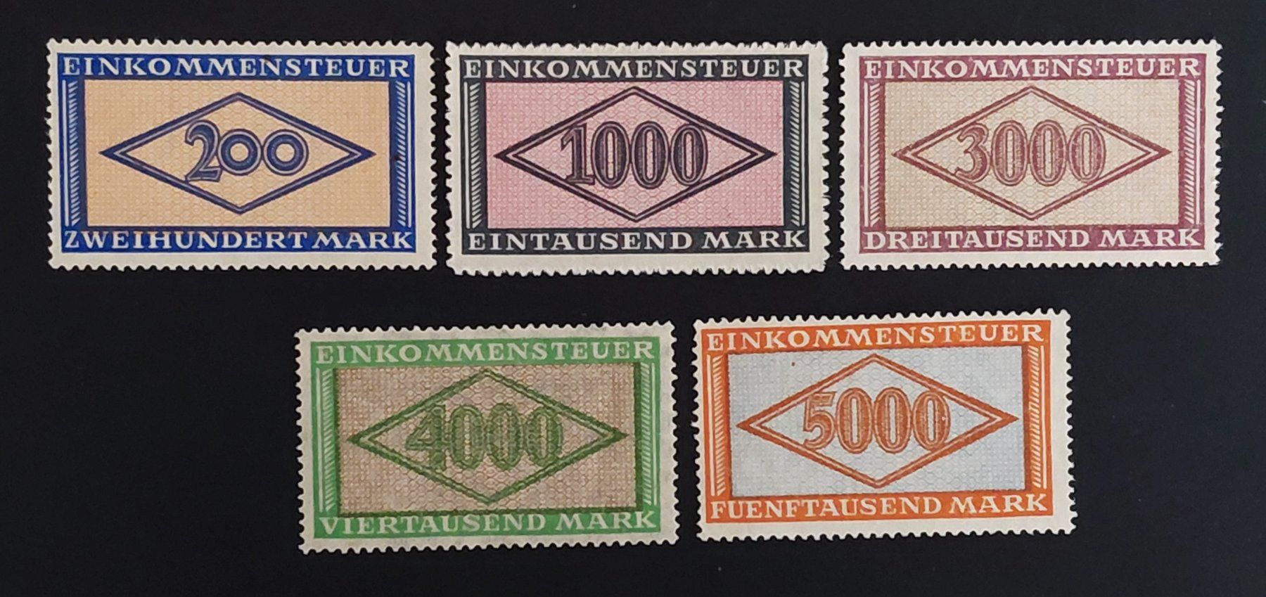 Tutti i francobolli: Deutsches Reich - Steuermarken** – Nuovo (secondo la descrizione) da Ebikon venduto da smartbox