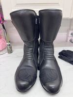 Motorradstiefel Polo Drive Grösse 44 Schwarz guter Zustand