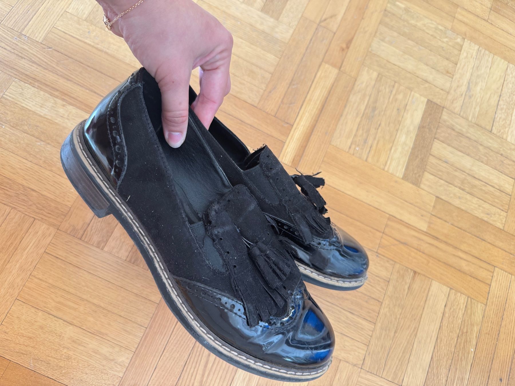 Damenschuhe: Mocassin noir classique – Gebraucht aus Montreux von Iza_81199 4