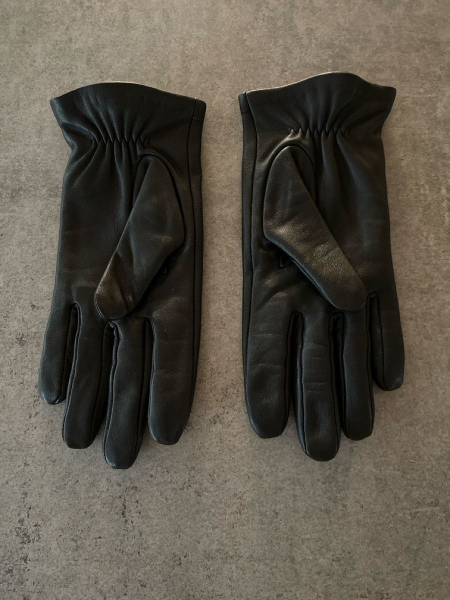 Guanti & manicotti: Damenhandschuhe Leder schwarz – Nuovo (secondo la descrizione) da Luzern venduto da higa01