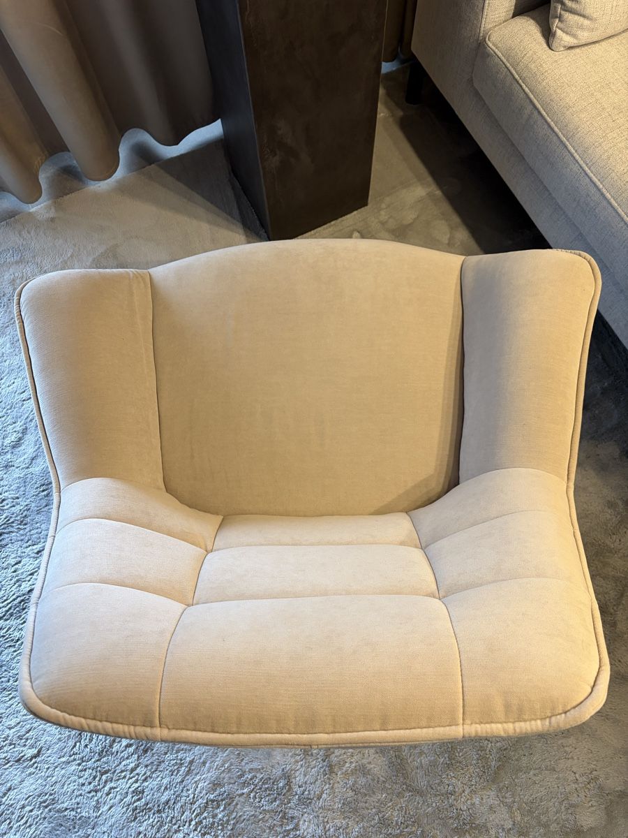 Gonser Poltrone: Drehsessel beige gepolstert – Nuovo (secondo la descrizione) da Oberwil-Lieli venduto da stylebender 2