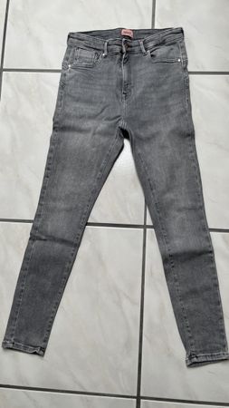 ONLY Skinny Jeans Skinny Gr. L/30 grau