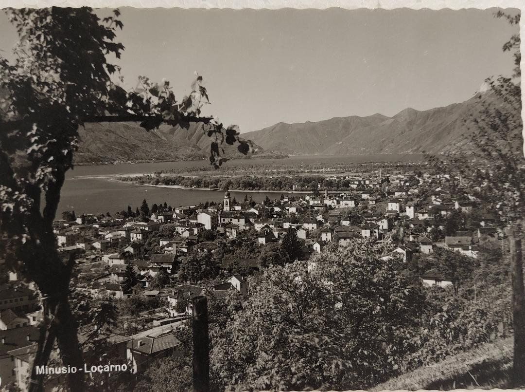 Cartoline postali: MINUSIO - LOCARNO – Usato da Delémont venduto da Domdom1