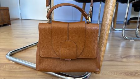 Handtasche Leder braun kleine Form neuwertiger Zustand
