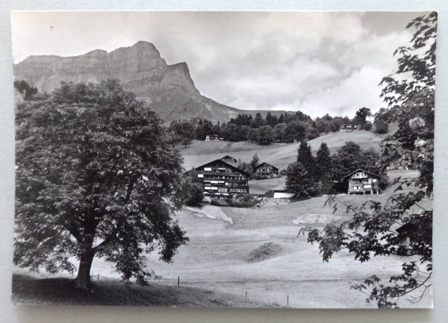 Ansichtskarten: Braunwald, Haus Bergfrieden – Gebraucht aus Fétigny von Billy2miny