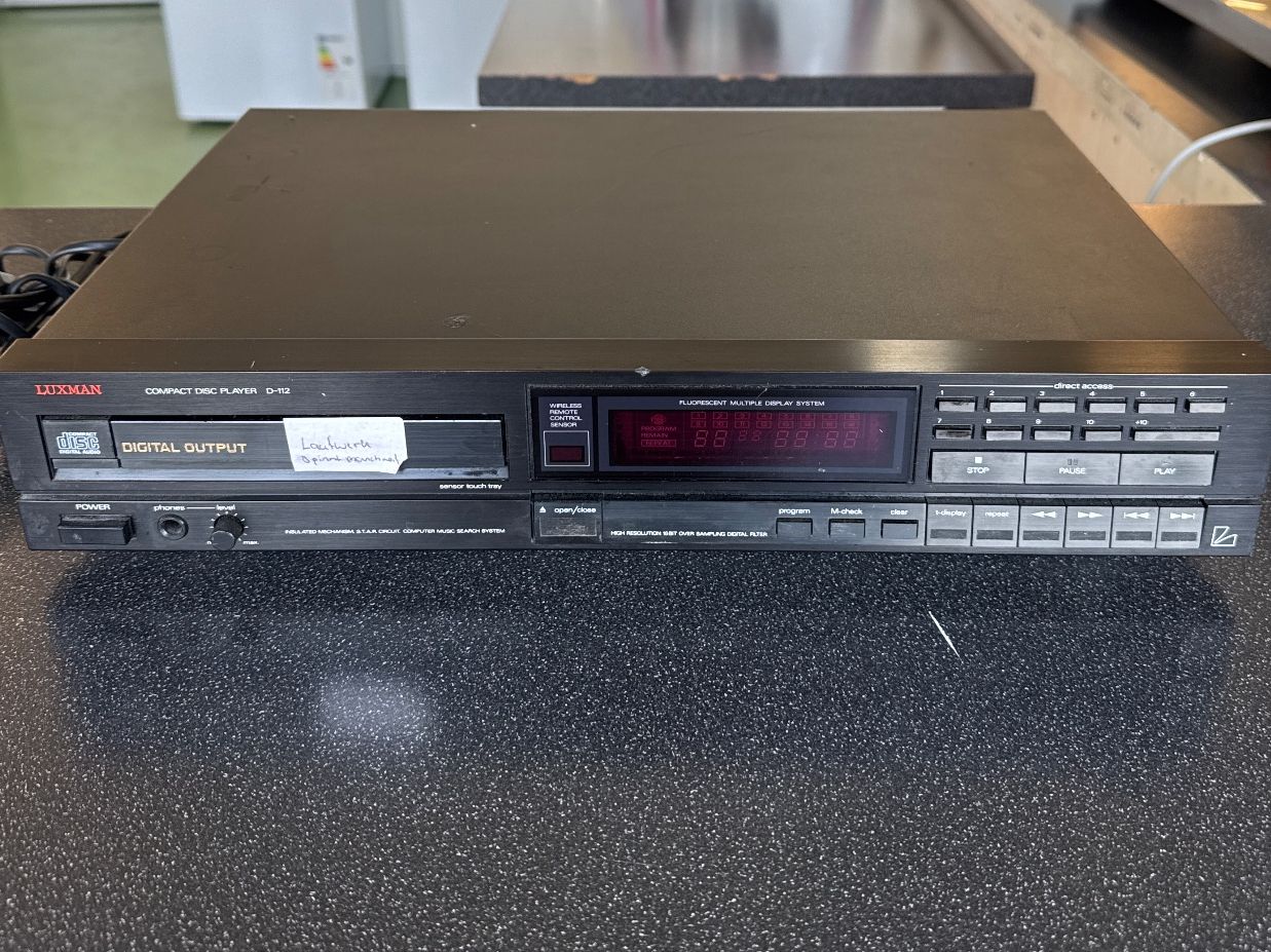 Luxman Lettore multimediale & Streamer: Luxman D-112 Compact Disc Player – Usato da Pratteln venduto da Cartonsducoeur_bl
