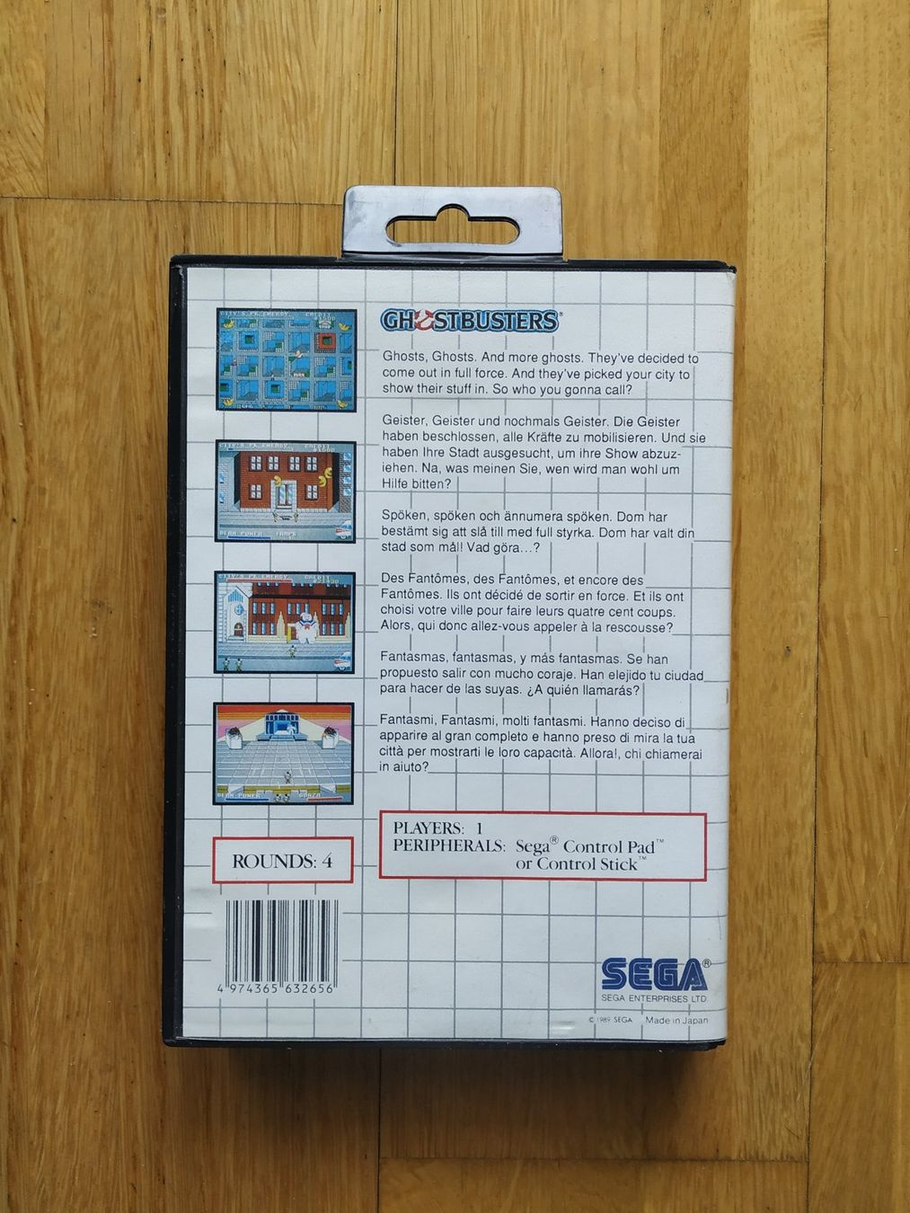 Giochi: Ghostbusters (PAL) Sega Master System – Usato da Ostermundigen venduto da rotronic35 2