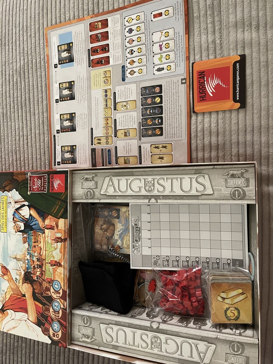 Giochi: Augustus das Brettspiel 🎲 – Usato da Nussbaumen AG venduto da Ti_Di 2