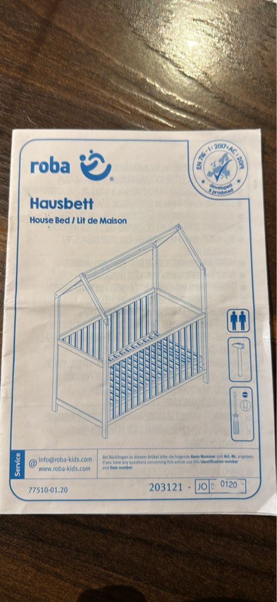 Letti: Lit cabane bébé / enfant 70x140 évolutif – Usato da Miécourt venduto da Dinedine9494 7