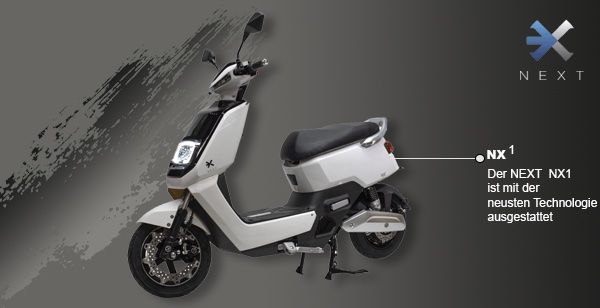 Scooter: Elektro Roller NEXT NX1 – Nuovo (secondo la descrizione) da Regensdorf venduto da e-drive24