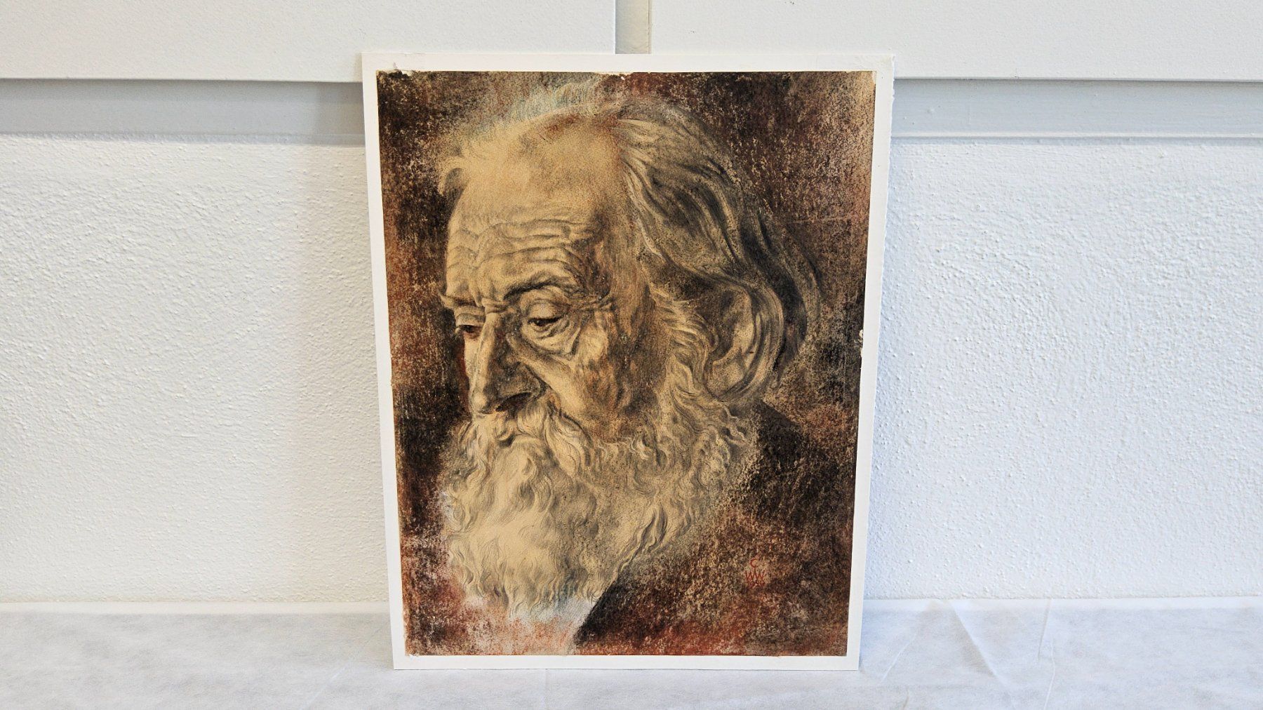Dipinti: Ancienne gouache grande qualité technique mixte signée dâtée – Usato da Malleray venduto da Frederic24 3