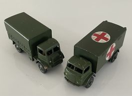 Altes Blechspielzeug Dinky Toys Meccano 2 Militär Fahrzeuge