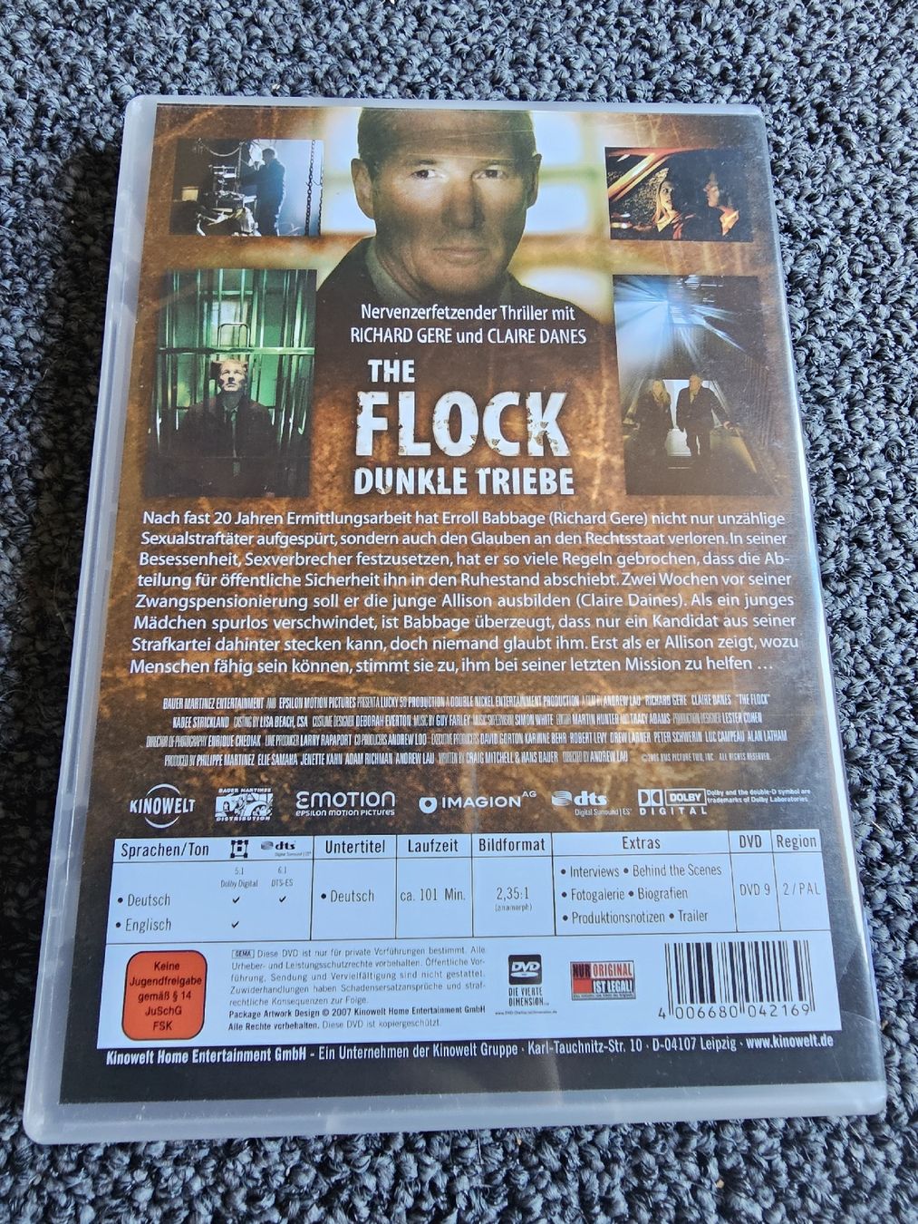 Tutti i DVDs: The Flock - Dunkle Triebe (20351) – Usato da Ruswil venduto da jan_bxl5 1