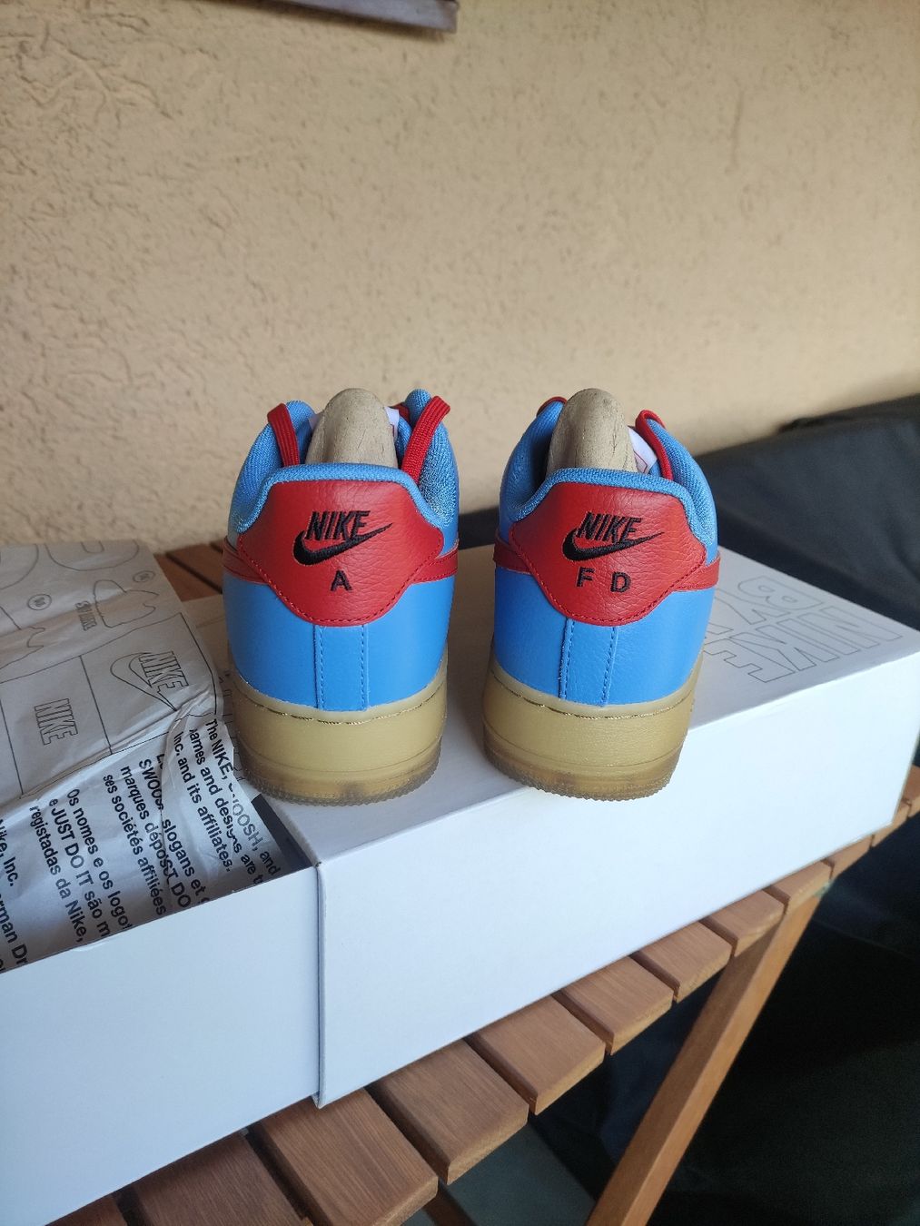 Nike Scarpe da uomo: Nike Air force one , AFD Custom 43 – Nuovo e nell'imballaggio originale da Goldach venduto da M.H.Industries 1
