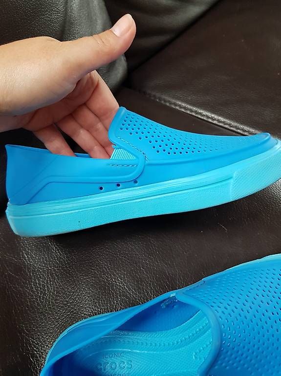 Crocs Scarpe per ragazzi: CROCS Kinder-Halbschuh/Moccasins Gr.33/34 – Usato da Erlach venduto da ha_si 1