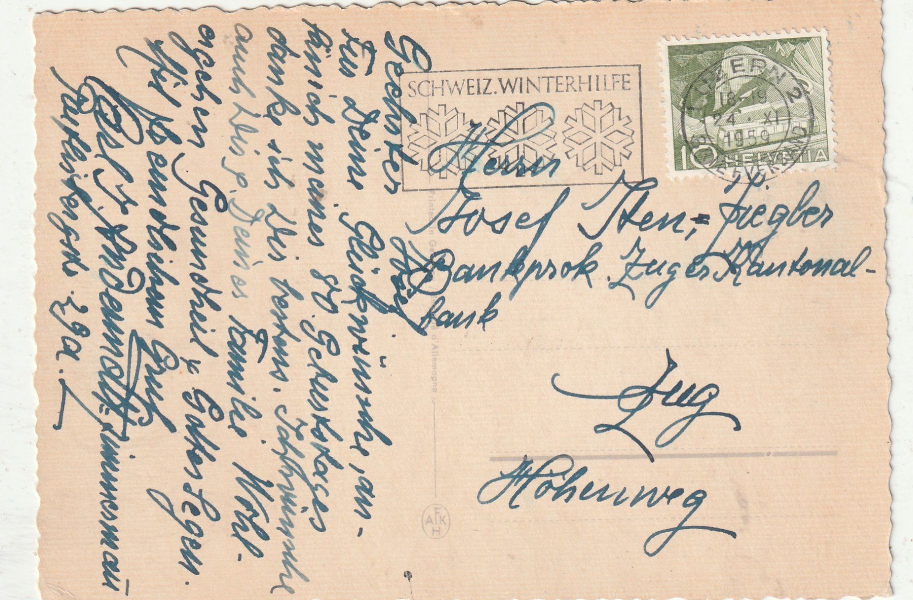 Cartoline postali: BLumenkarte – Usato da Lumbrein venduto da made02 1