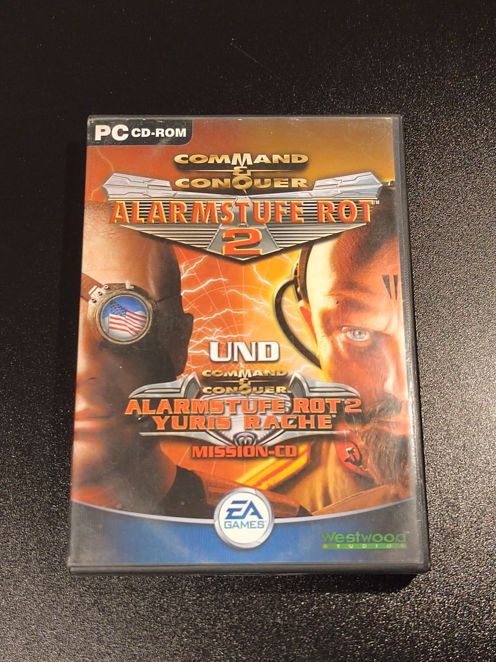 Spiele: Command & Conquer Alarmstufe Rot 2 und Yuris Rache PC 2001 – Gebraucht aus Fribourg von Nooky