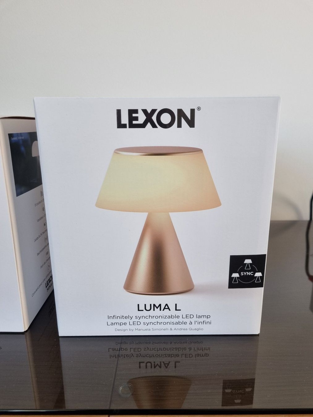Lampade: Luxon Luma Gold L – Nuovo e nell'imballaggio originale da Winterthur venduto da ubr_c2kn