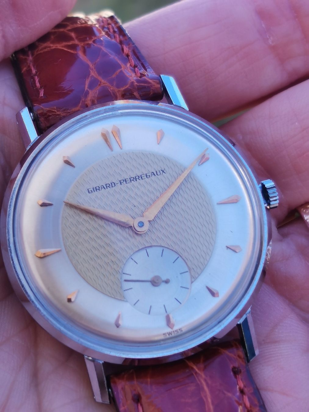 Girard-Perregaux Orologi: Girard-Perregaux vintage rare dial – Usato da Cagiallo venduto da DoubleH_Watches 4