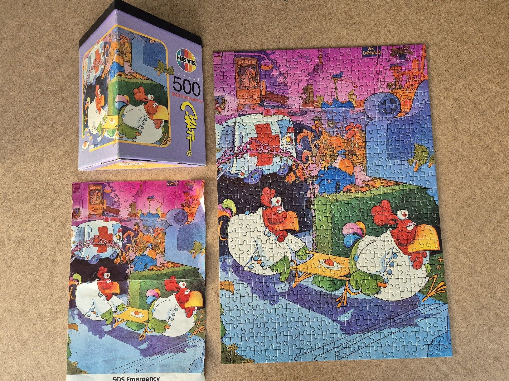 Heye Puzzle: Puzzle C. Matt "SOS Emergency" 500 Teile – Usato da Wernetshausen venduto da cmmj2022