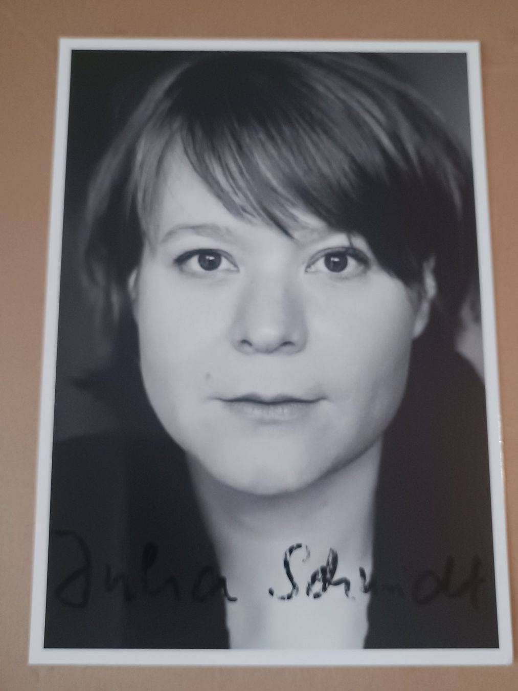 Autografi: Julia Schmidt -  handsignierte alte Autogrammkarte – Usato da Menziken venduto da Autogramme