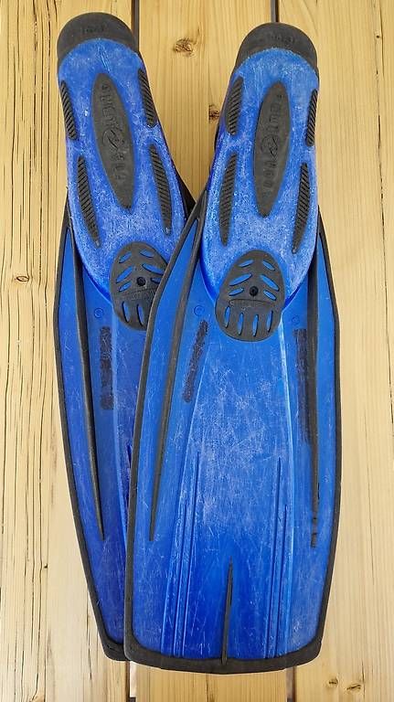 Flossen, Masken & Schnorchel: Flossen AquaLung blau/schwarz 36-37 – Gebraucht aus Root von redseafan 2