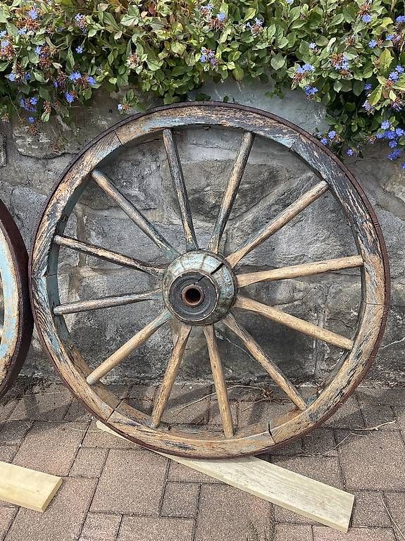 Pneumatici & Ruote complete: Wagenräder Holz 100 cm – Usato da Dürnten venduto da Countryboogie 1