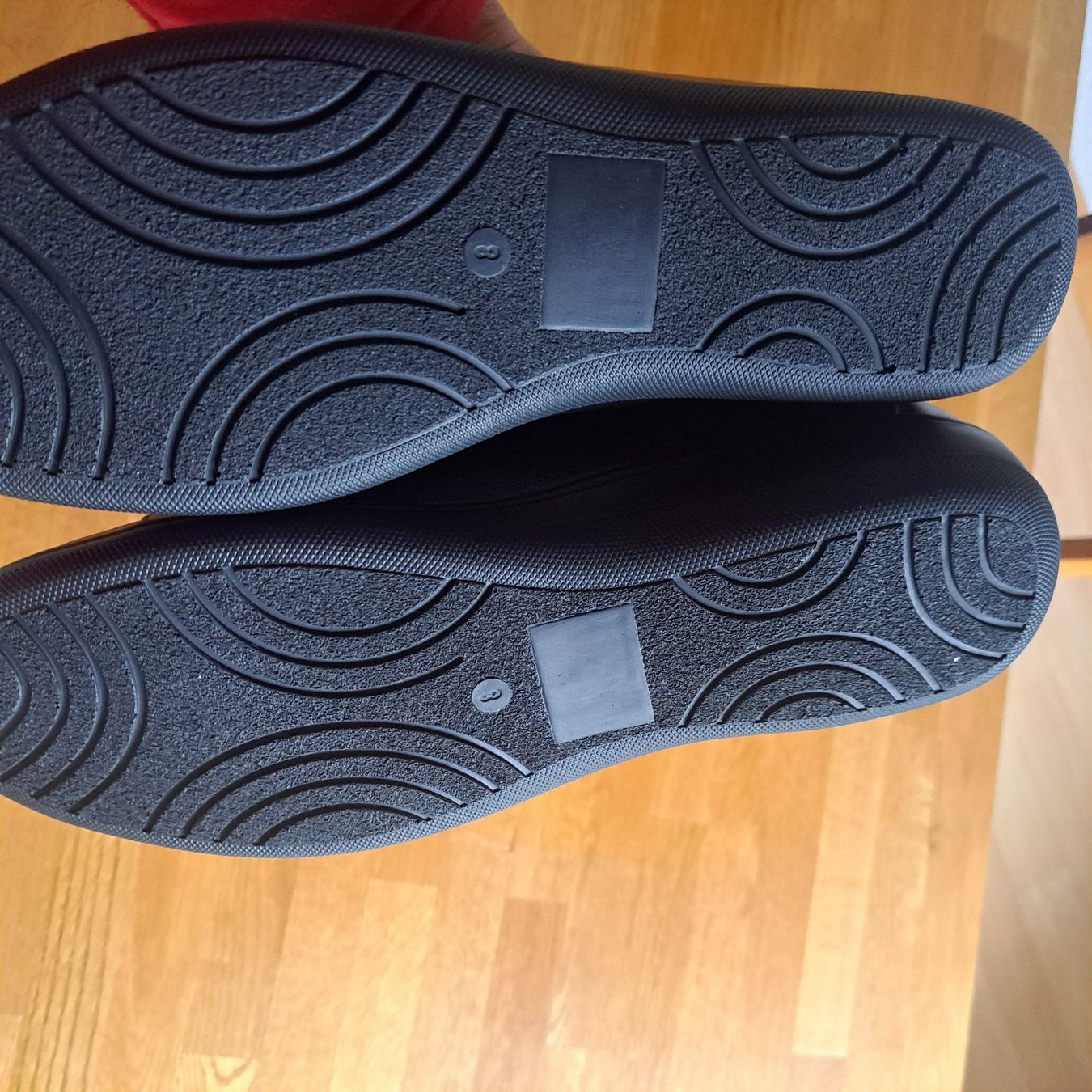 Scarpe da donna: Solide, schwarze Lederschuhe "Solidus", Grösse 42(8) – Nuovo (secondo la descrizione) da Walchwil venduto da TIERCHEN23 3