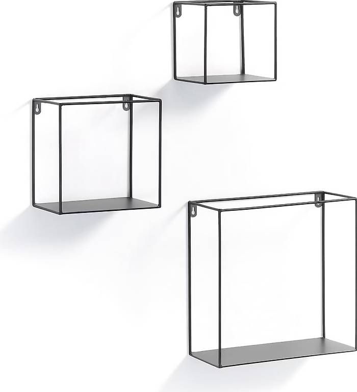 Scaffali: 3x Wandregale schwarz – Usato da Bern venduto da Bluepop
