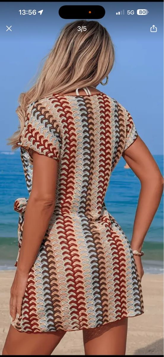 Kleider: Strickkleid Wickeloptik Grösse S Neu – Neu und originalverpackt aus Vezia von sidu03 4