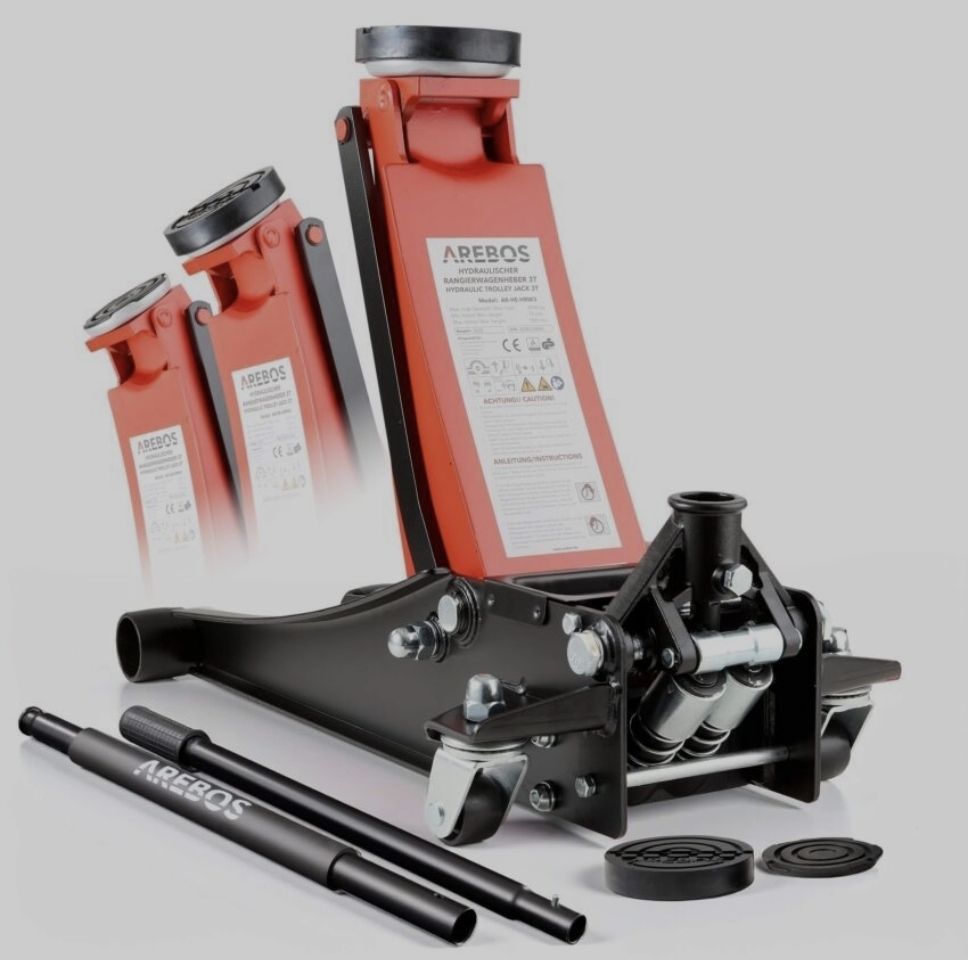 Hebebühne & Wagenheber: Hydraulischer Rangierwagenheber 3T - Neu – Neu (gemäss Beschreibung) aus Nebikon von warendiscount 1