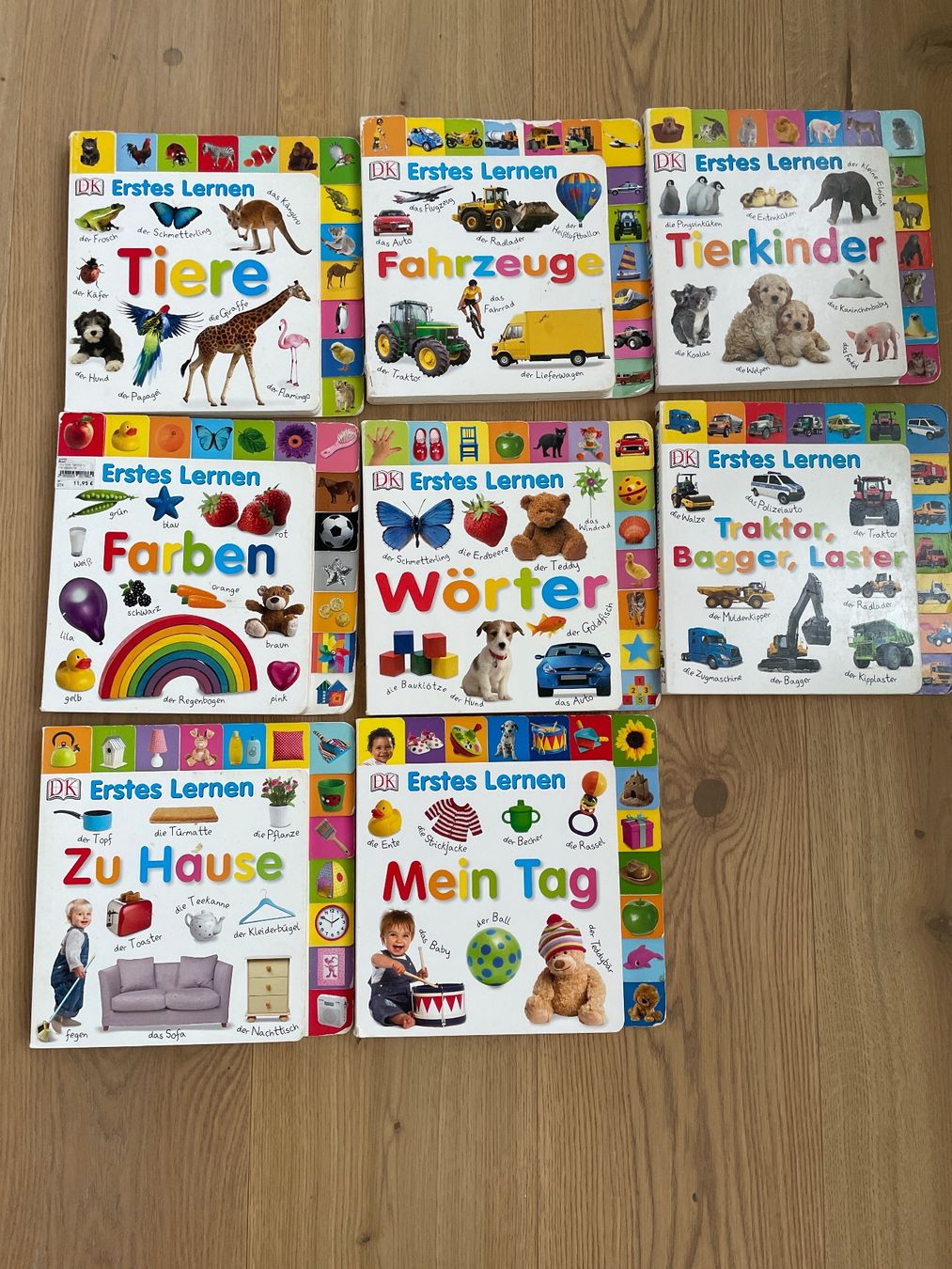 Libri: 8 Kinderbücher DK Erstes Lernen – Usato da Baden venduto da Pelikan86